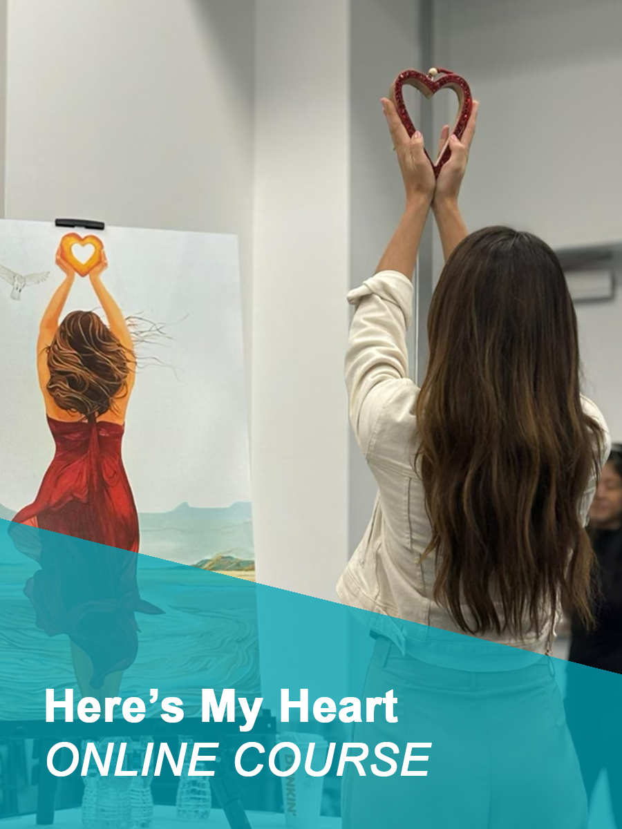 Here's My Heart - Creative Spirit ArtVenture by Hana Laeh