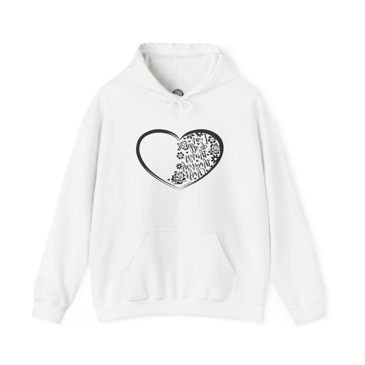 I Can Do All Things - Mirror Reflection Reminder™ Hooded Sweatshirt - Image 5