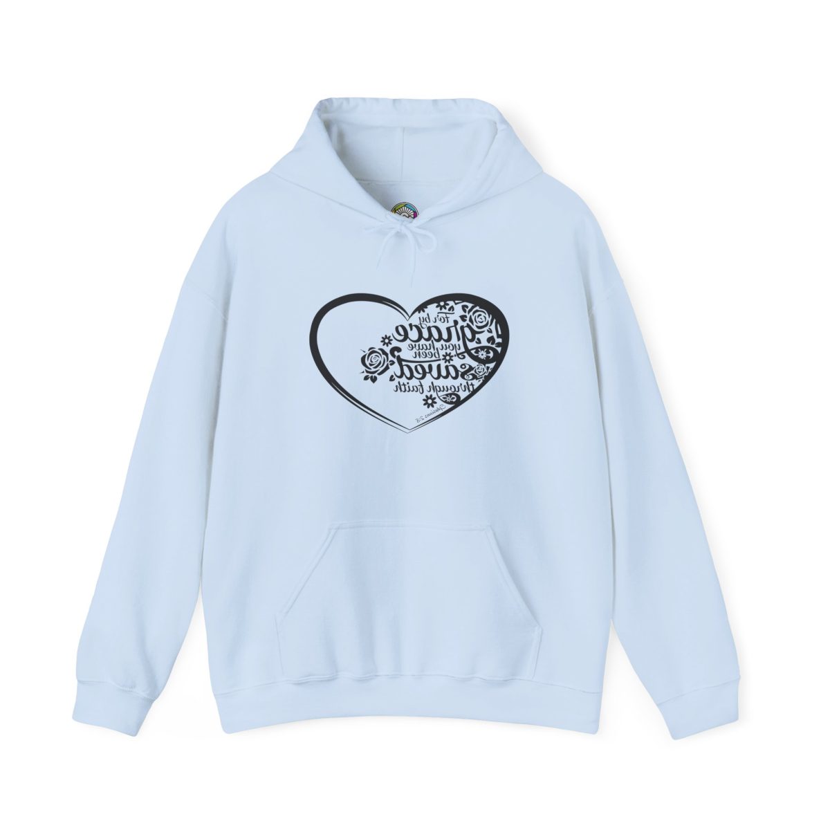 Saved by Grace - Mirror Reflection Reminder™ Hooded Sweatshirt - Image 13