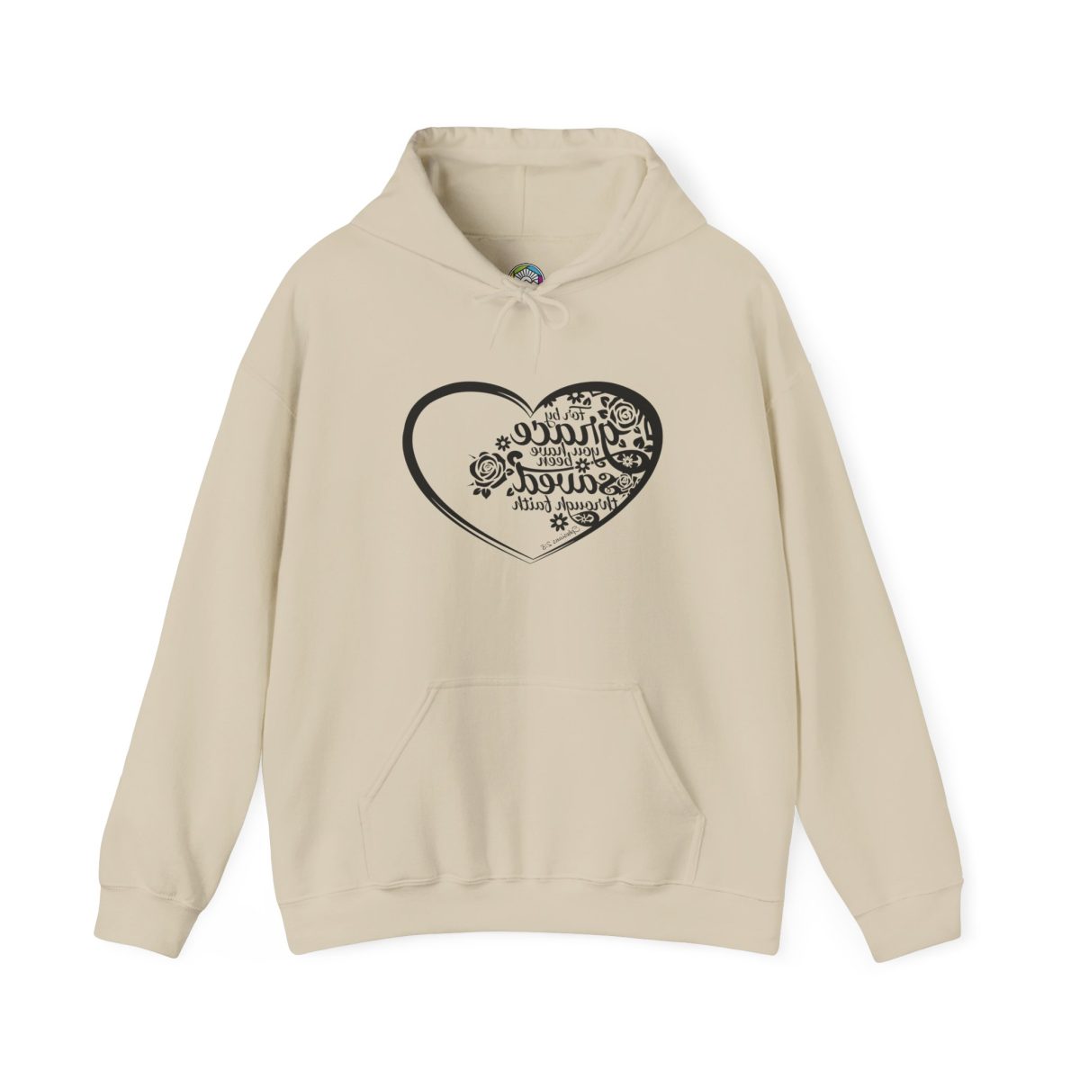 Saved by Grace - Mirror Reflection Reminder™ Hooded Sweatshirt - Image 5