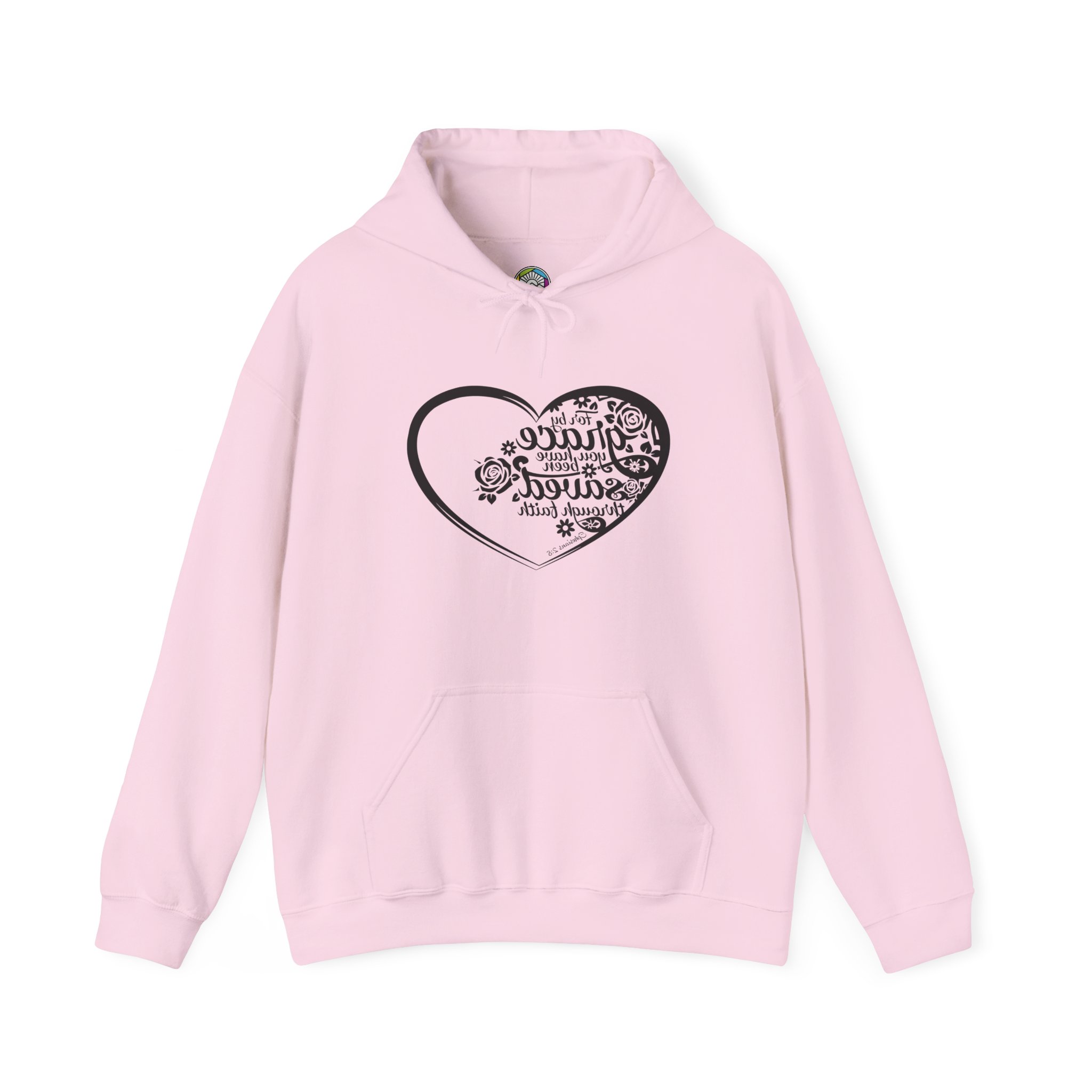Saved by Grace - Mirror Reflection Reminder™ Hooded Sweatshirt - Image 13